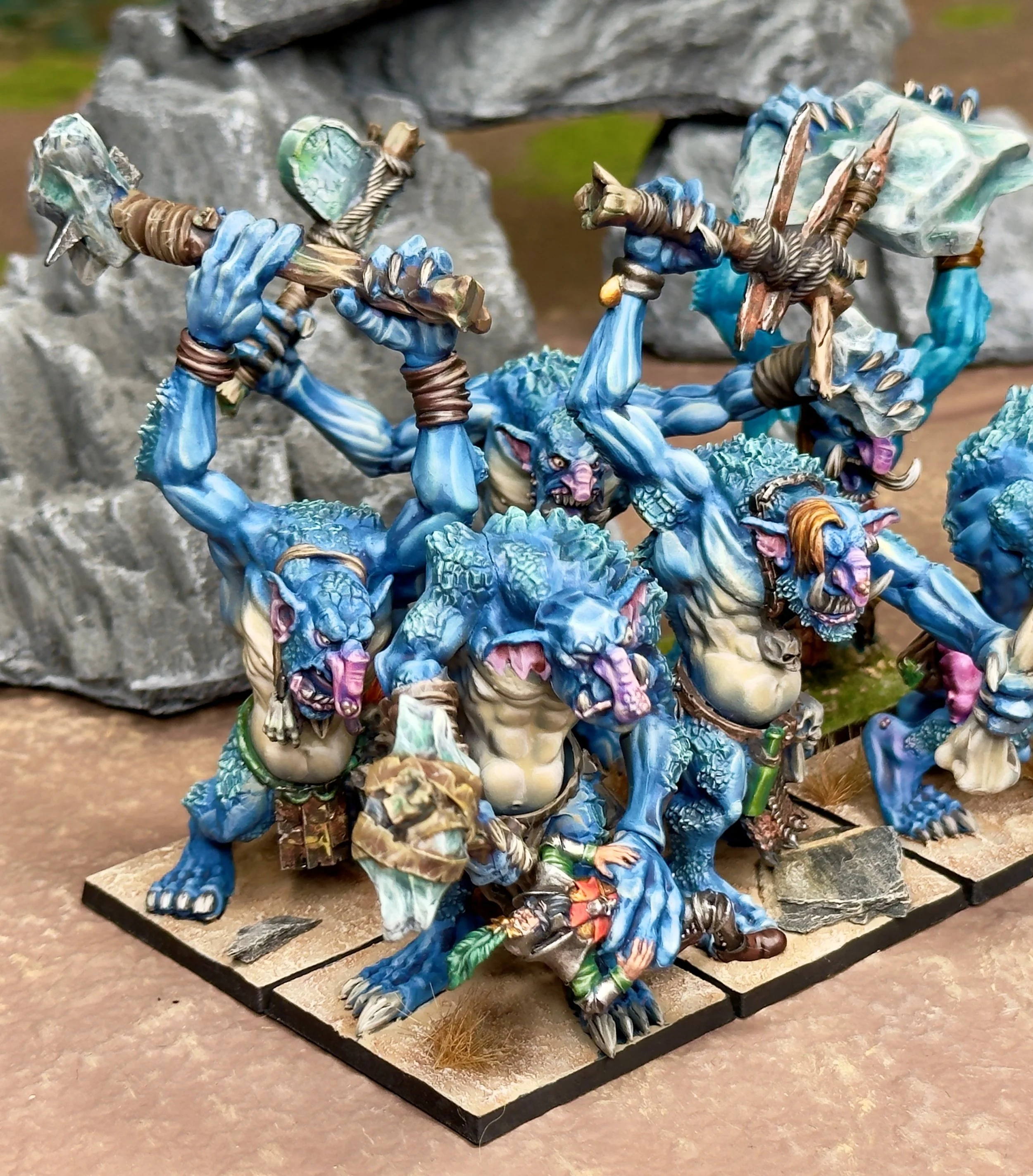 Stone Trolls– Old-School Plastic Regiment for Wargames | Avatars